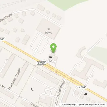 Standortübersicht der Tankstelle JET Tankstelle Frank Kross in 14513 Teltow