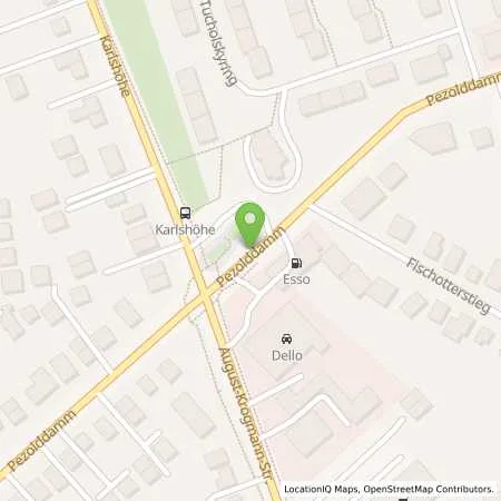 Standortübersicht der Tankstelle Esso Station in 22159 Hamburg (Farmsen)