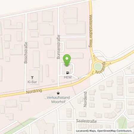 Standortübersicht der Tankstelle HEM - Station in 64347 Griesheim