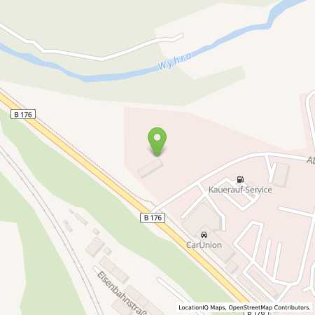 Standortübersicht der Autogas (LPG) Tankstelle: Kauerauf Service bei Autohaus Mittag in 04552, Borna