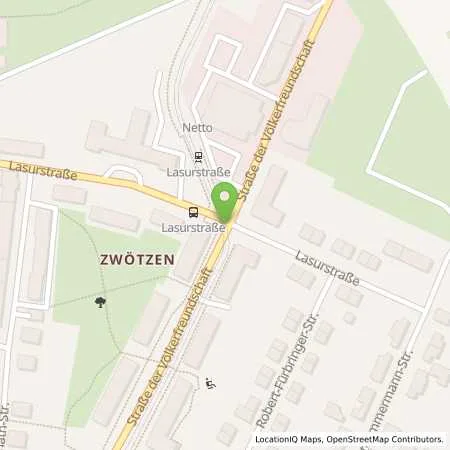 Standortübersicht der Tankstelle HEM-Tankstelle Kettner in 07551 Gera-Zwötzen