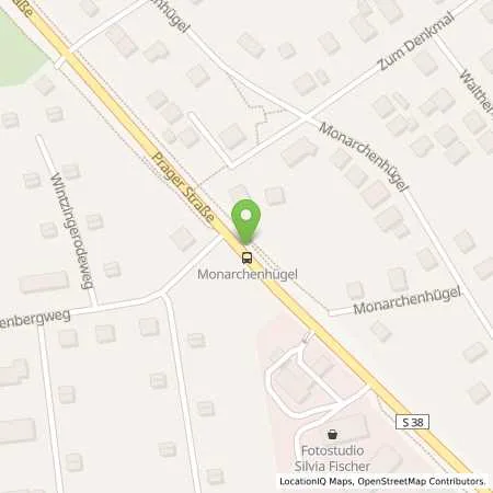 Standortübersicht der Tankstelle Total Station in 04288 Leipzig