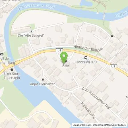 Standortübersicht der Tankstelle AVIA Station Holger Nagel in 26802 Moormerland (Oldersum)