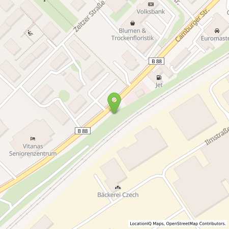 Standortübersicht der Autogas (LPG) Tankstelle: Robby Wash Textilwaschstrasse Jena Nord in 07743, Jena