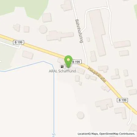 Standortübersicht der Tankstelle Aral Tankstelle in 24980 Schafflund