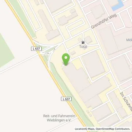 Standortübersicht der Tankstelle Total Tankstelle in 69123 Heidelberg