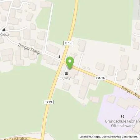 Standortübersicht der Tankstelle OMV Fischen in 87538 Fischen