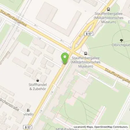 Standortübersicht der Tankstelle Total Tankstelle in 01099 Dresden-Äußere Neustadt