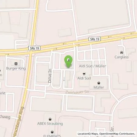 Standortübersicht der Tankstelle Jet Tankstelle Oliver Voest in 94315 Straubing