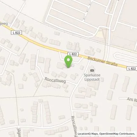 Standortübersicht der Tankstelle Westfalen T-Tankstelle in 59555 Lippstadt (Cappel)