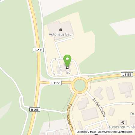Standortübersicht der Autogas (LPG) Tankstelle: Jet-Tankstelle in 73557, Mutlangen