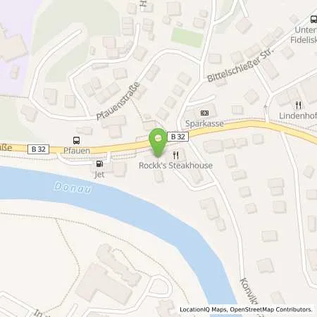 Standortübersicht der Tankstelle Jet Tankstelle in 72488 Sigmaringen