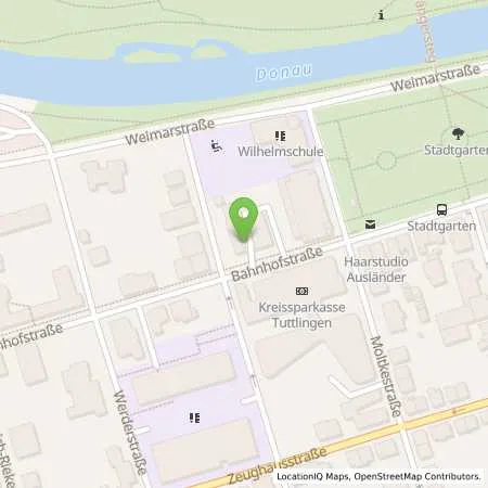 Standortübersicht der Tankstelle Jet Tankstelle in 78532 Tuttlingen