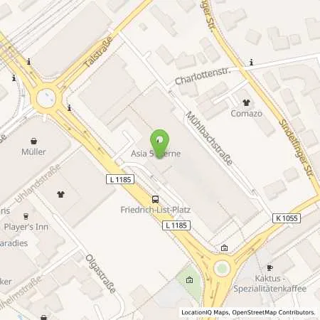 Standortübersicht der Tankstelle Shell Station M. Grünzinger GmbH in 71034 Böblingen