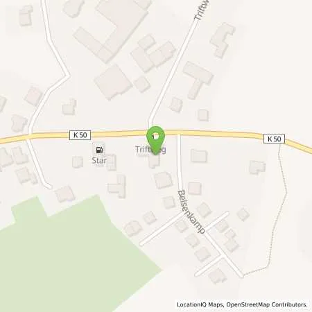 Standortübersicht der Tankstelle Star Tankstelle in 33142 Büren