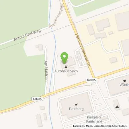 Standortübersicht der Tankstelle Esso-Station Max Merk Autohaus in 88299 Leutkirch