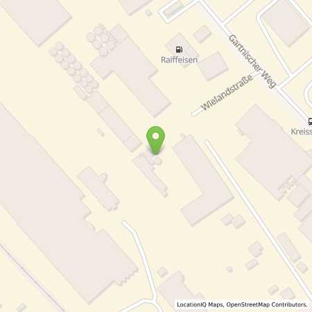 Standortübersicht der Autogas (LPG) Tankstelle: Raiffeisen (Tankautomat) in 33790, Halle-Künsebeck