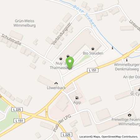 Standortübersicht der Autogas (LPG) Tankstelle: Agip Tankstelle in 06313, Wimmelburg