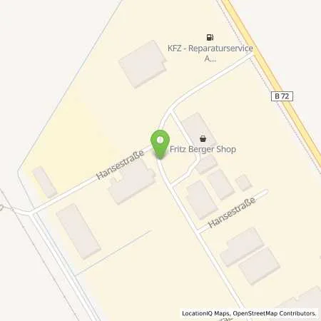 Standortübersicht der Tankstelle AUTOFIT R. Kruse in 26529 Marienhafe