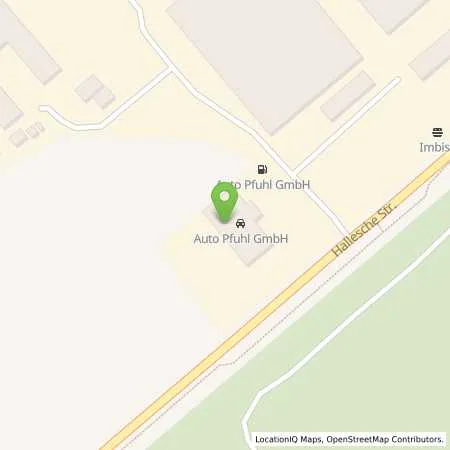 Standortübersicht der Tankstelle Auto-Center Pfuhl GmbH in 06749 Bitterfeld