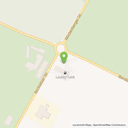 Standortübersicht der Autogas (LPG) Tankstelle: Lausitz - Tank Tankstelle in 01979, Lauchhamer