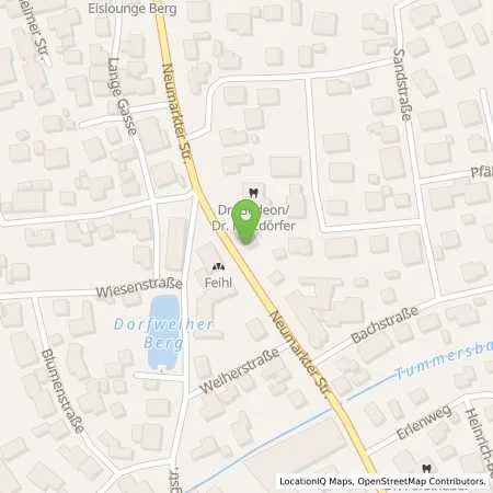 Standortübersicht der Tankstelle OMV Tankstelle Wolfgang Marx in 92348 Berg