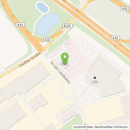 Standortübersicht der Tankstelle Shell Station in 41334 Nettetal