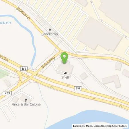 Standortübersicht der Tankstelle Shell Station in 30419 Hannover