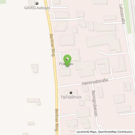 Standortübersicht der Tankstelle HEM-Tankstelle in 64625 Bensheim