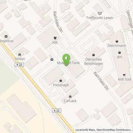 Standortübersicht der Tankstelle Mundorf-Tankstelle in 53859 Niederkassel (Ranzel)