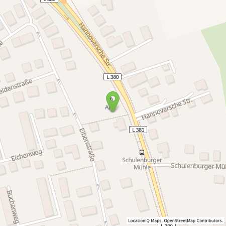 Standortübersicht der Autogas (LPG) Tankstelle: Aral Tankstelle in 30855, Langenhagen-Schulenburg