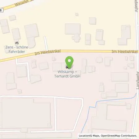 Standortübersicht der Tankstelle Raiffeisen Autogas (Tankautomat) in 46514 Schermbeck