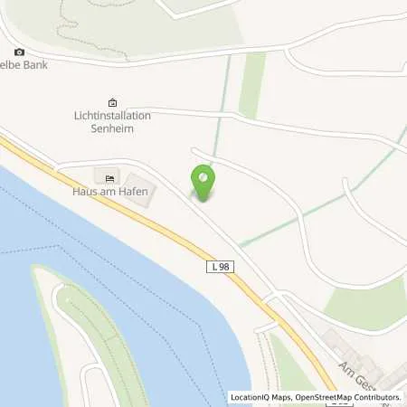 Standortübersicht der Tankstelle ED - Tankstelle Autoservice Bauer in 56820 Senheim