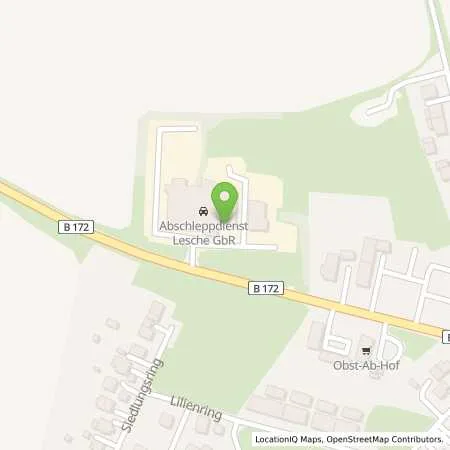 Standortübersicht der Tankstelle Abschleppdienst Lesche GbR in 01796 Struppen