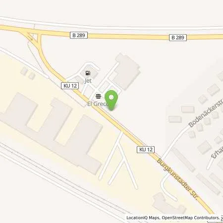 Standortübersicht der Tankstelle Jet Tankstelle in 95336 Mainleus