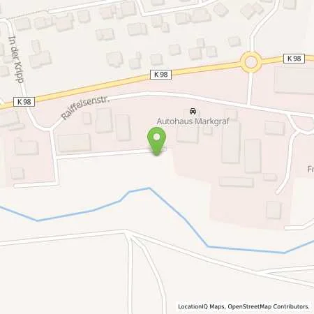 Standortübersicht der Tankstelle Raiffeisen Hunsrück (Tankautomat) in 55595 Weinsheim