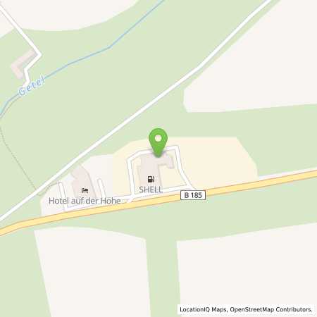 Standortübersicht der Autogas (LPG) Tankstelle: Shell Station in 06493, Ballenstedt
