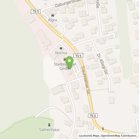 Standortübersicht der Tankstelle Agip Service Station in 83313 Siegsdorf