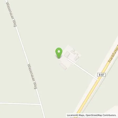 Standortübersicht der Tankstelle Autogarant GmbH (Tankautomat) in 15907 Lübben