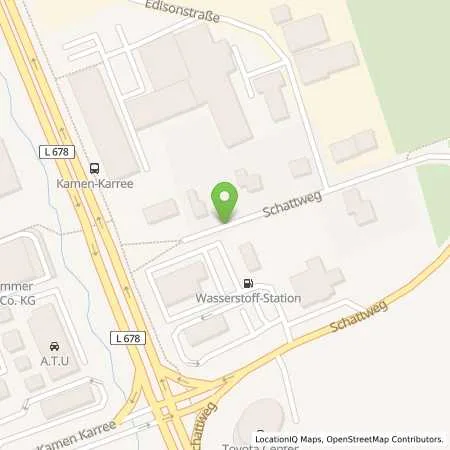 Standortübersicht der Tankstelle AVIA - Station Thomas Rehbaum in 59174 Kamen