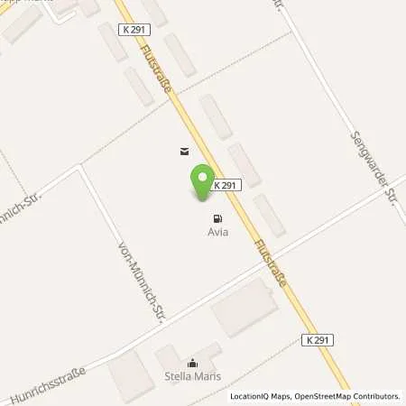 Standortübersicht der Tankstelle AVIA Tankstelle in 26388 Wilhelmshaven (Voslapp)