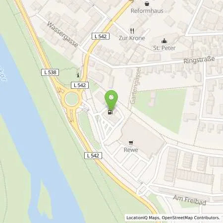 Standortübersicht der Tankstelle Esso Station in 68549 Ilvesheim