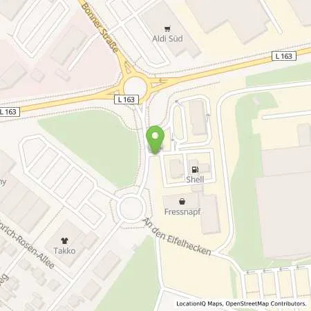 Standortübersicht der Tankstelle Shell Station in 53919 Weilerswist