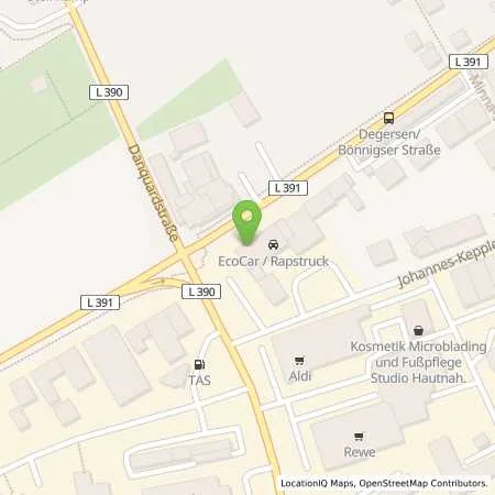 Standortübersicht der Tankstelle ECO CAR Rapstruck GmbH in 30974 Wennigsen