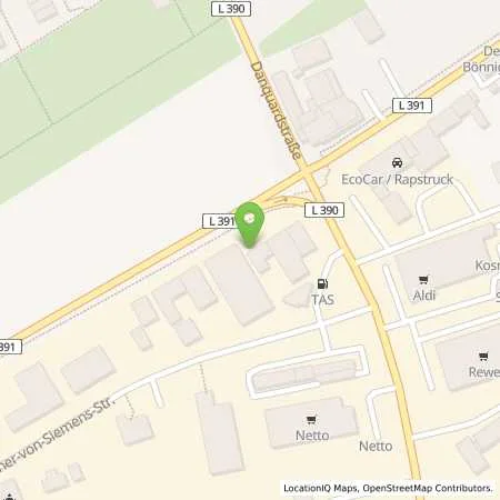 Standortübersicht der Tankstelle TOTAL Station in 30974 Wennigsen