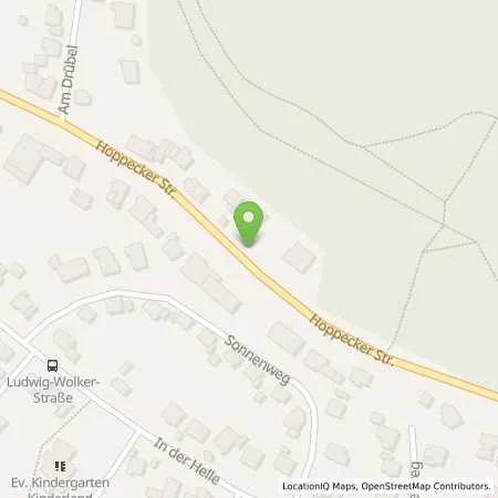 Standortübersicht der Tankstelle Freie TS und Autohaus Hoppecker Str., Brilon GmbH & Co. KG in 59929 Brilon