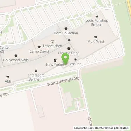 Standortübersicht der Tankstelle Multi SB-Warenäuser in 26723 Emden-Larrelt