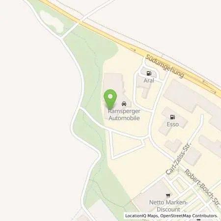 Standortübersicht der Tankstelle Aral Tankstelle und CleanPark in 72622 Nürtingen