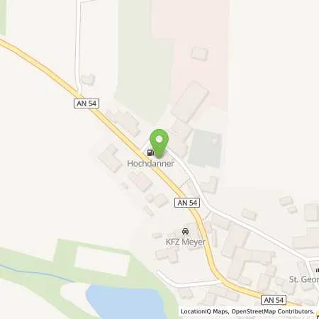 Standortübersicht der Tankstelle Hochdanner Sanitär- und Heizungs GmbH (Tankautomat) in 91572 Bechhofen (Sachsbach)