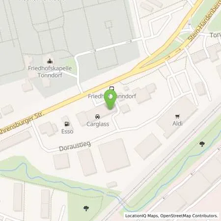 Standortübersicht der Tankstelle Esso-Tankstelle in 22045 Hamburg (Wandsbek)